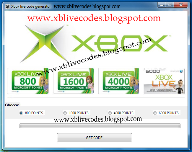 Free xbox gold code generator download